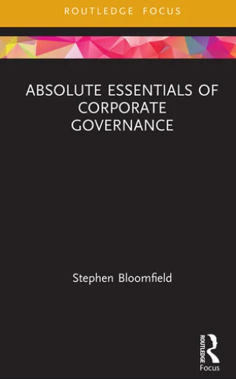 Absolute Essentials of Corporate Governance
