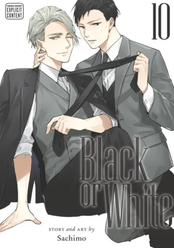 Black or White, Vol. 10 (Yaoi Manga)