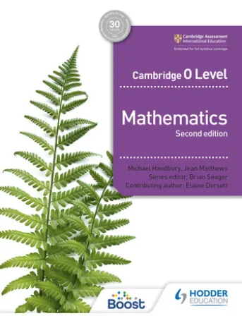 Cambridge O Level Mathematics Second edition
