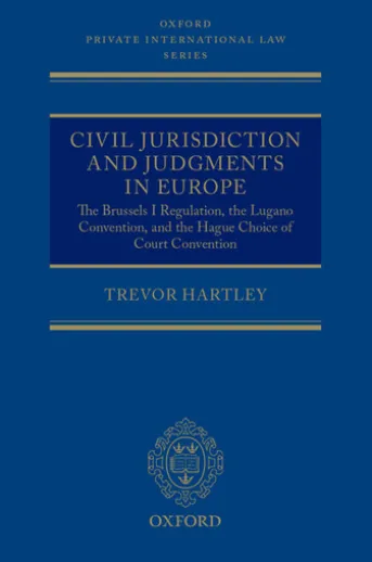 Civil Jurisdiction and Judgments in Europe