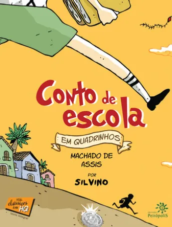 Conto de escola em quadrinhos