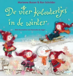 De vier kaboutertjes in de winter