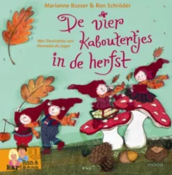 De vier kaboutertjes in de herfst