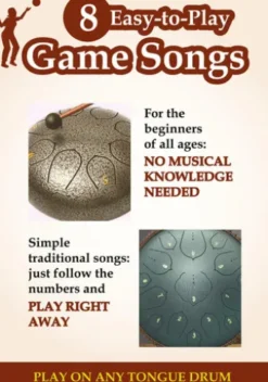 8 Easy-to-Play Game Songs for Tongue Drum or Handpan
