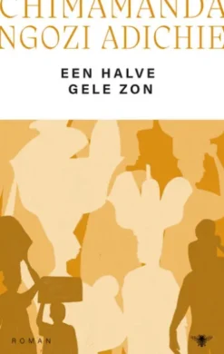 Een halve gele zon