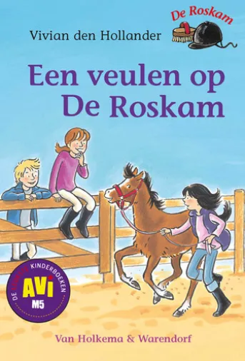 Een veulen op de Roskam