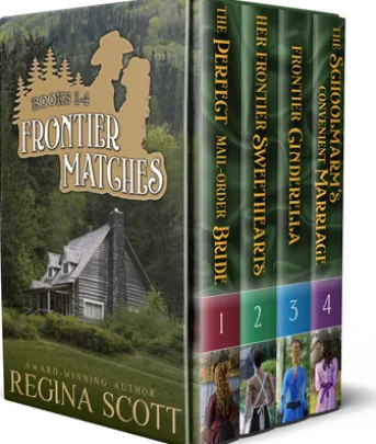 Frontier Matches: Four Sweet, Clean Western Romances