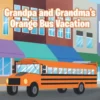 Grandpa and GrandmaaEUR(tm)s Orange Bus Vacation