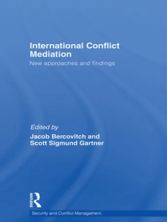 International Conflict Mediation