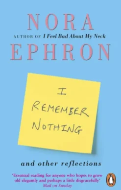 I Remember Nothing and other reflections