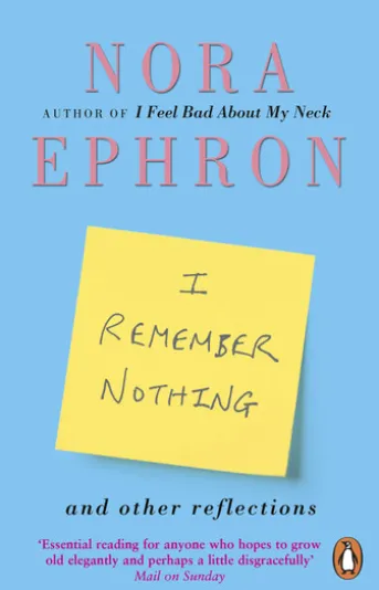I Remember Nothing and other reflections