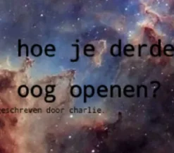 je derde oog openen