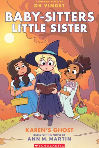 Karen's Ghost: A Graphic Novel (Baby-sitters Little Sister #11)