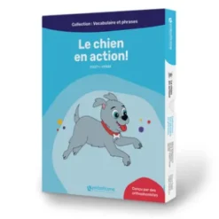 Le chien en action!