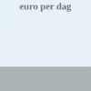 Leven van Twee Euro per dag
