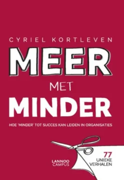 Meer met minder