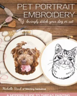 Pet Portrait Embroidery