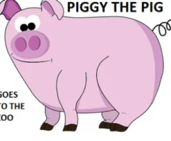 piggy the pig goes to the zoo