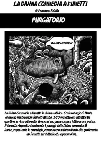 Purgatorio Divina commedia a fumetti