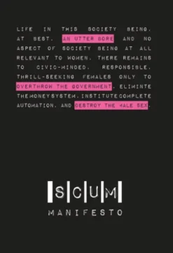 SCUM Manifesto