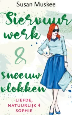 Siervuurwerk en sneeuwvlokken