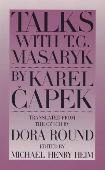 Talks with T. G. Masaryk