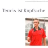 Tennis ist Kopfsache