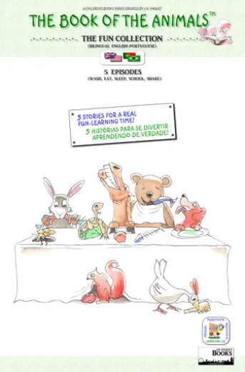 The Book of The Animals - The Fun Collection (Bilingual English-Portuguese)