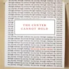 The Center Cannot Hold