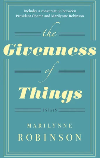 The Givenness Of Things