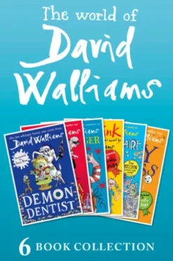 The World of David Walliams: 6 Book Collection (The Boy in the Dress, Mr Stink, Billionaire Boy, Gangsta Granny, Ratburger, Demon Dentist) PLUS Exclusive Extras