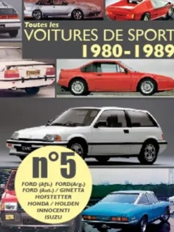 Toutes les voitures de sport 1980-1989