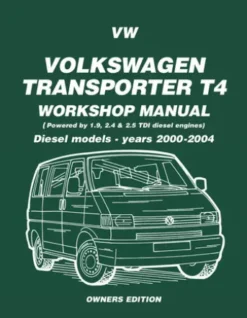 VW Transporter T4 Workshop Manual Diesel 2000-2004