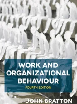 Work and Organizational Behaviour