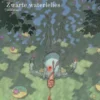 Zwarte waterlelies